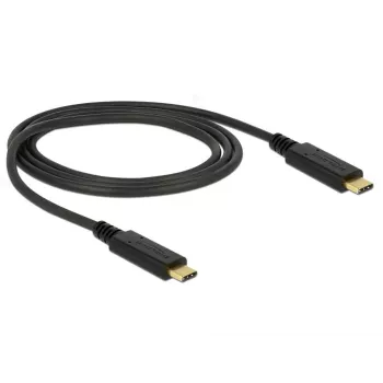 USB laidas DeLOCK 85531 USB 3.2 Gen 2 1m USB C juodas