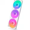 Ventiliatorių rinkinys NZXT F420 RGB Core baltas (RF-U42HF-W1)