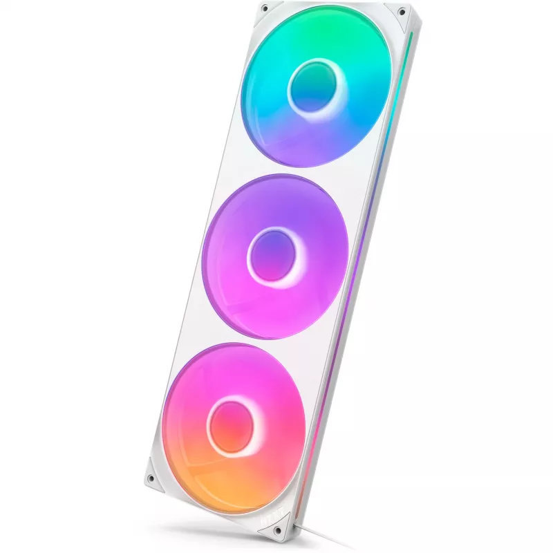 Ventiliatorių rinkinys NZXT F420 RGB Core baltas (RF-U42HF-W1)