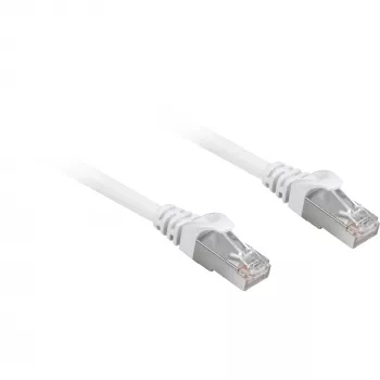 Pataisos kabelis RJ45 Cat.6a SFTP (baltas, 25 cm, LSOH (be halogenų))