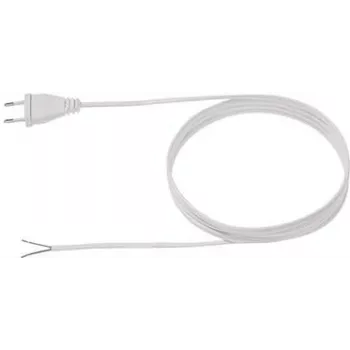 Maitinimo laidas Bachmann 202.184 H03VVH2-F 2x0,75 mm², lankstus tinklo laidas