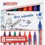 Baltosios lentos žymeklis Edding 4-360-8-S2999, 1,5–3 mm antgalis, mišrių spalvų, 8 vnt. pakuotė