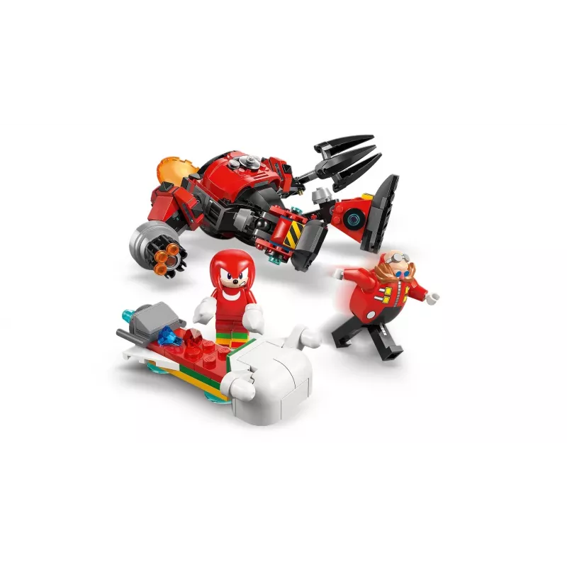 LEGO Statybinis rinkinys Sonic the Hedgehog 77005 Knuckles vs Dr Eggman Egg Crusher Mech, 350 dalių, nuo 8 m.