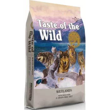 TASTE OF THE WILD Wetlands – sausas šunų ėdalas – 12,2 kg