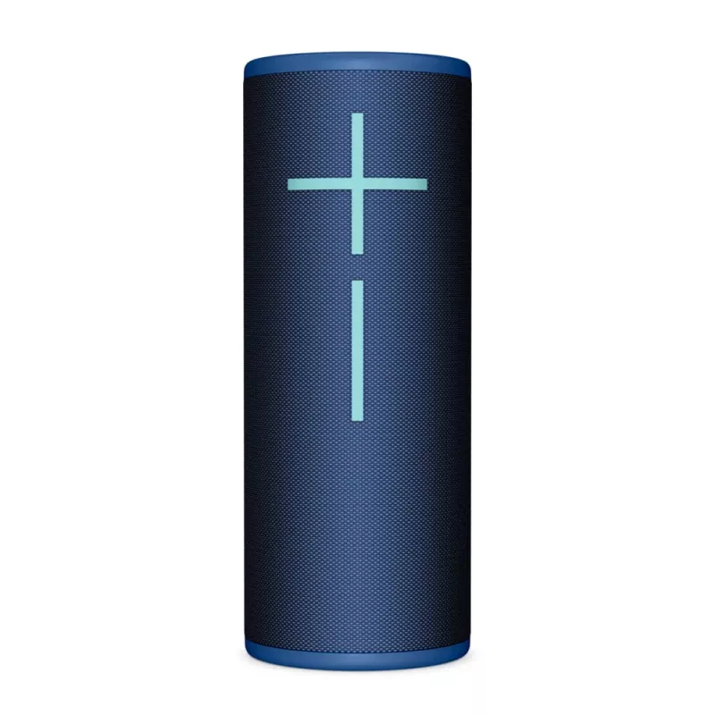 Logitech Ultimate Ears MEGABOOM 4 - Belaidis Bluetooth garsiakalbis, nešiojamas, 360° garsas, atsparus vandeniui ir dulkėms, kobalto mėlyna (984-001991)