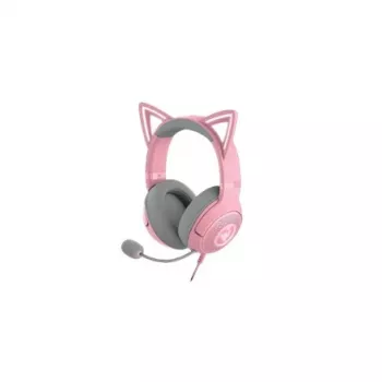 Laidinė ausinė ant galvos Razer RZ04-04730200-R3M1 — uždengiančios ausines, 1,3 m laidas, 353 g, rožinė