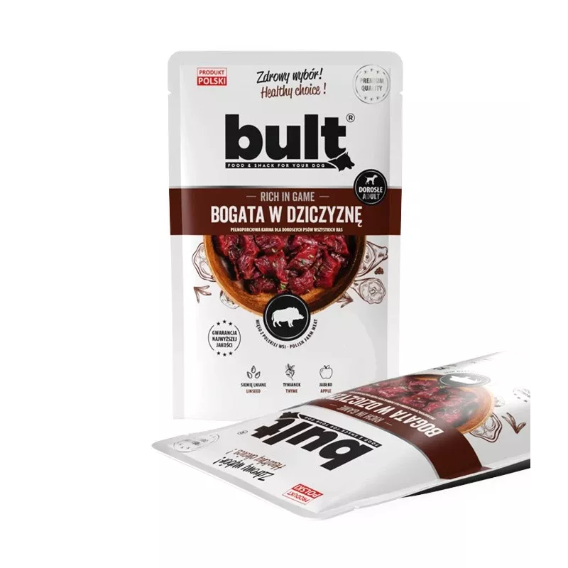 BULT Rich in game šlapias šunų maistas - 100g