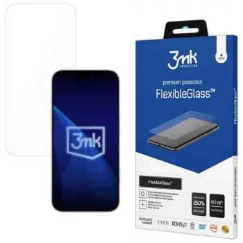 Apsauginis stiklas 3MK FlexibleGlass, skirta Apple iPhone 17 Pro Max