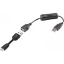 USB kabelis Renkforce RF-3346622 USB 2.0 USB-A – Apple Lightning 30 cm juodas