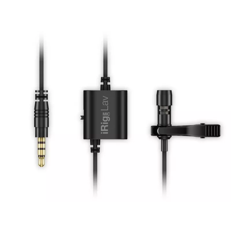 IK Multimedia iRig Mic Lav 2 rinkinys – mikrofonų komplektas