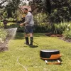 Fiskars sodo būgnas su XL žarna ant ratų
