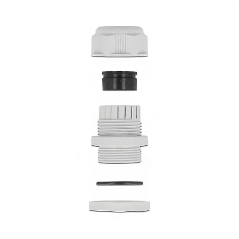 Kabelio įvadas DeLOCK 60386 pilkas plastikinis 2 vnt.