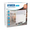 N'OVEEN CH3350 1000W elektrinis konvektorinis šildytuvas su termostatu, nešiojamas, montuojamas ant sienos