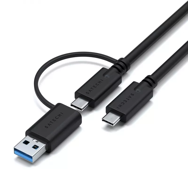 Satechi Triple 4K Display Wired Dock juoda sidabrinė 4K Ultra HD 60 Hz
