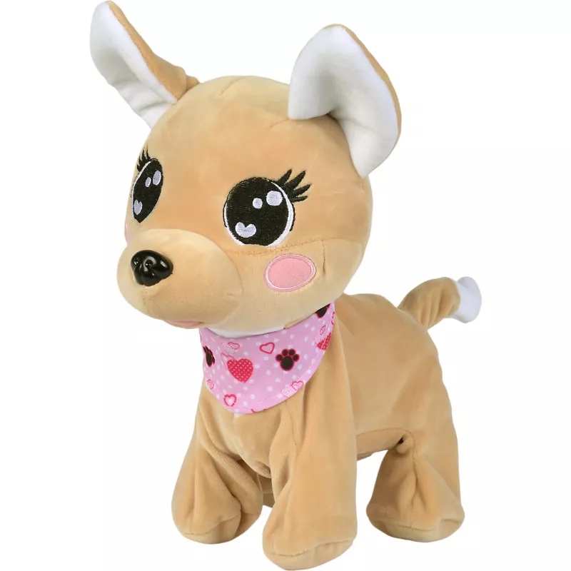 ChiChi LOVE Baby Boo minkštas žaislas smėlio/rožinis, 30 cm
