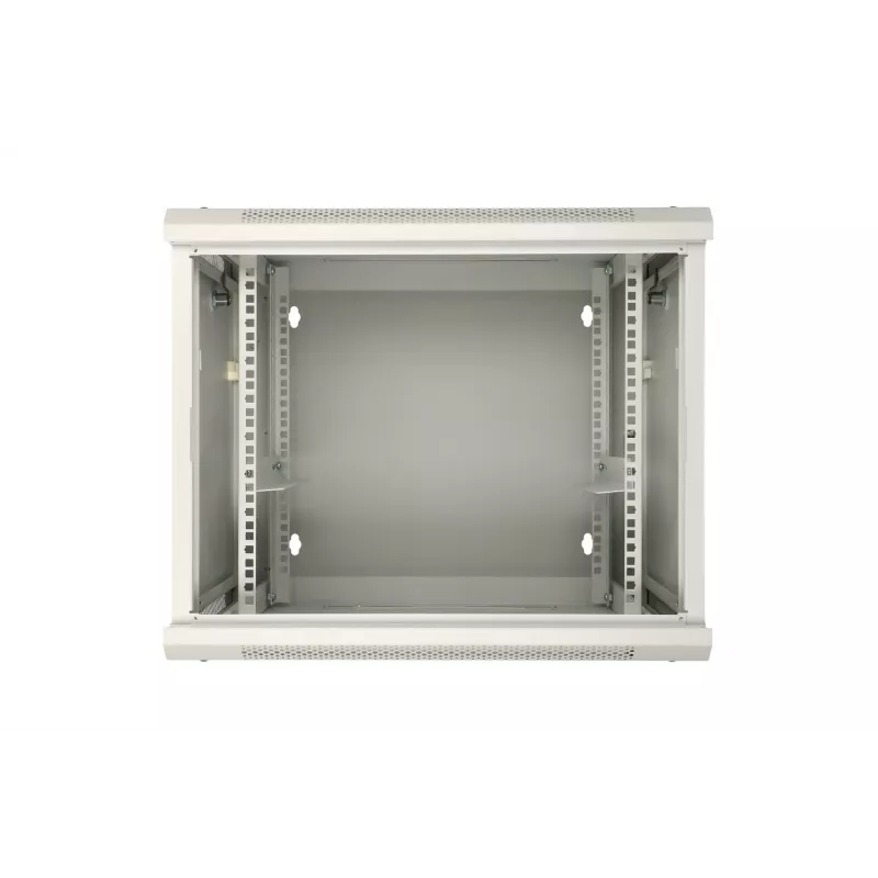 Extralink sieninis RACK spintos korpusas 9U 600x600 AZH pilkas, varstomas