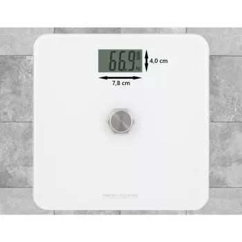 Svarstyklės kūno svoriui Profi-Care PC-PW 3112 — 180 kg, 100 g tikslumas, LCD ekranas
