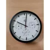 NeXtime klok 2635zw Oranžinė stotis, Ø34 cm, sieninis, juodas