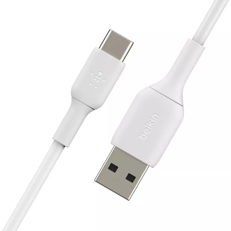USB laidas Belkin CAB001BT3MWH 3 m USB A USB C Baltas