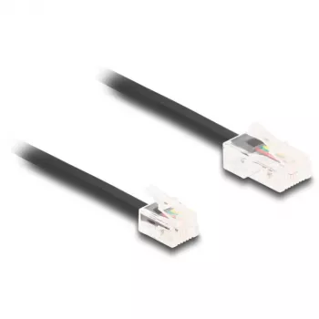 Tinklo kabelis DeLOCK 88035 RJ45 – RJ11 1m juodas