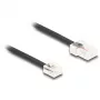 Tinklo kabelis DeLOCK 88035 RJ45 – RJ11 1m juodas