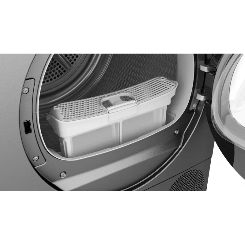 Bosch WQG245DXSN Šilumos siurblio džiovintuvas 9 kg