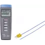 VOLTCRAFT K101 + TP 202 temperatūros matavimo prietaisas -200 iki +1370 °C, zondas K tipo