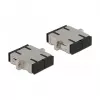 Optiminis skaidulų jungtuvas SC Duplex lizdas – SC Duplex lizdas vienmodis metalinis DeLOCK 86873