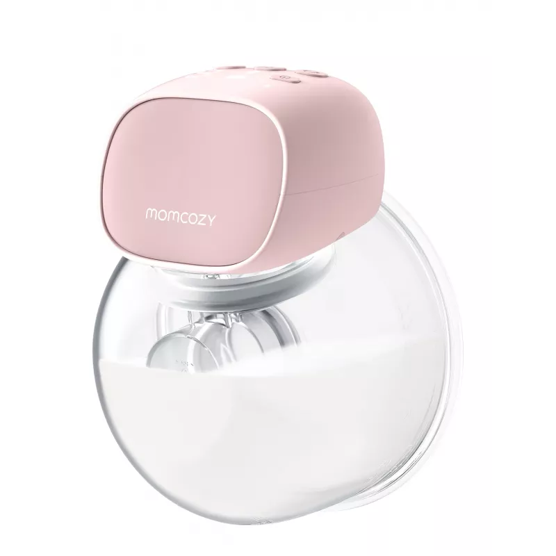 Momcozy S9 Pro Dvigubas elektrinis pientraukis rožinis, 180 ml