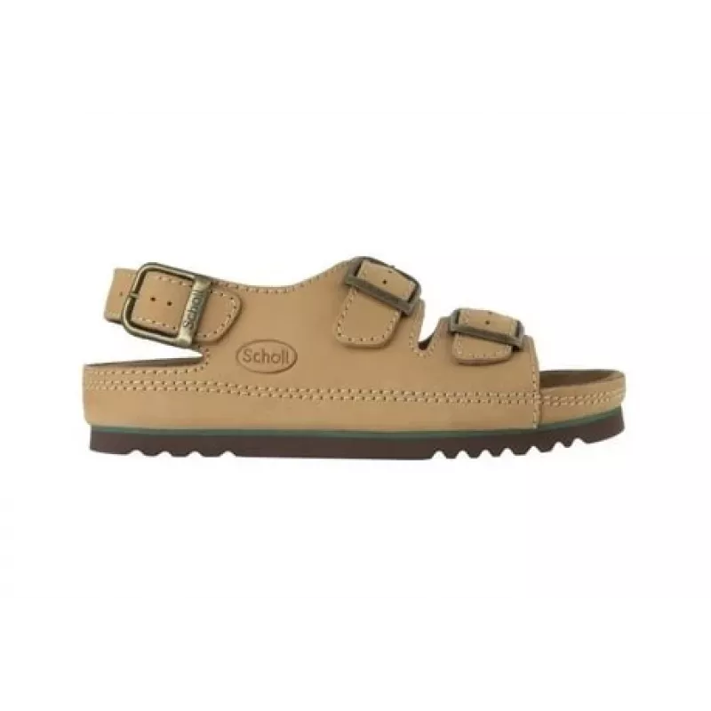 Scholl Air Bag Back Strap Patogūs Sandalai Rudi 36
