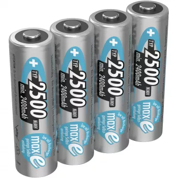 AA baterija Ansmann 2500mAh maxE plus nikelio-metalo hidrido NiMH