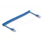 DeLOCK 90197 mėlynas Cat6 U/UTP riestas tinklo kabelis 1,2 m