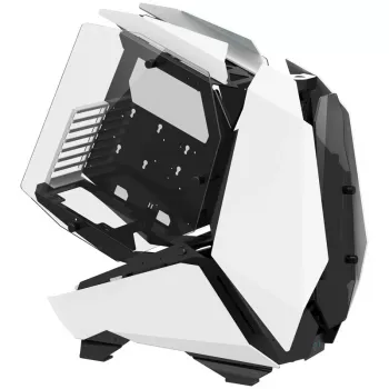 PC Big-Tower korpusas Jonsbo MOD5 grūdintas stiklas baltas