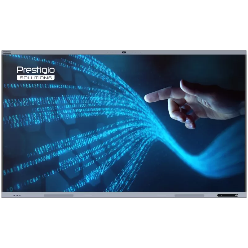 Interaktyvi daugialypė lenta Prestigio Multiboard 65 inch Light+ Gen 2 — Android 13, Google EDLA, AI kamera, 16 GB RAM / 128 GB atminties