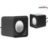 2 krypčių kompiuterio garsiakalbis Audiocore AC870 B — 3 W RMS, maitinimas per USB, 3,5 mm įvestis, 2.0 kanalai