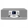 TechniSat DIGITRADIO 372 CD IR Internetinis radijas su DAB+ ir FM imtuvu, antracito ir sidabro spalvos