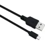 USB 2.0 laidas helos 288319 — A kištukas į Micro-B kištuką, 3,0 m, juodas