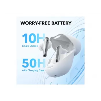 Belaidės ausinės Soundcore Liberty 4 NC balta