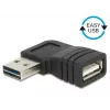 DeLOCK 65522 USB 2.0 A lyties keitiklis, auksuoti kontaktai