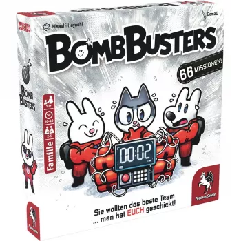 Stalo žaidimas Pegasus Spiele Bomb Busters (Spiel des Jahres 2025) – šeimyninis strateginis žaidimas