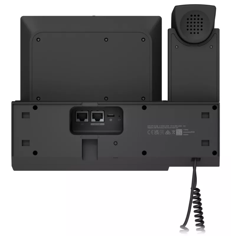 IP telefonas UBIQUITI G3 Touch Wall – 7 colių 1280×800 ekranas, 32 GB atmintis, 5 MP kamera, Gigabit Ethernet, Wi‑Fi (802.11a/b/g/n/ac), juodas