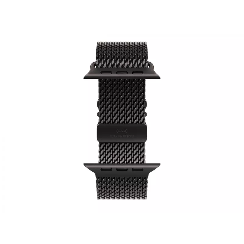 Apple Watch Ultra 2 GPS + Cellular 49mm juodas titano korpusas su juodo titano Milano apyranke - M