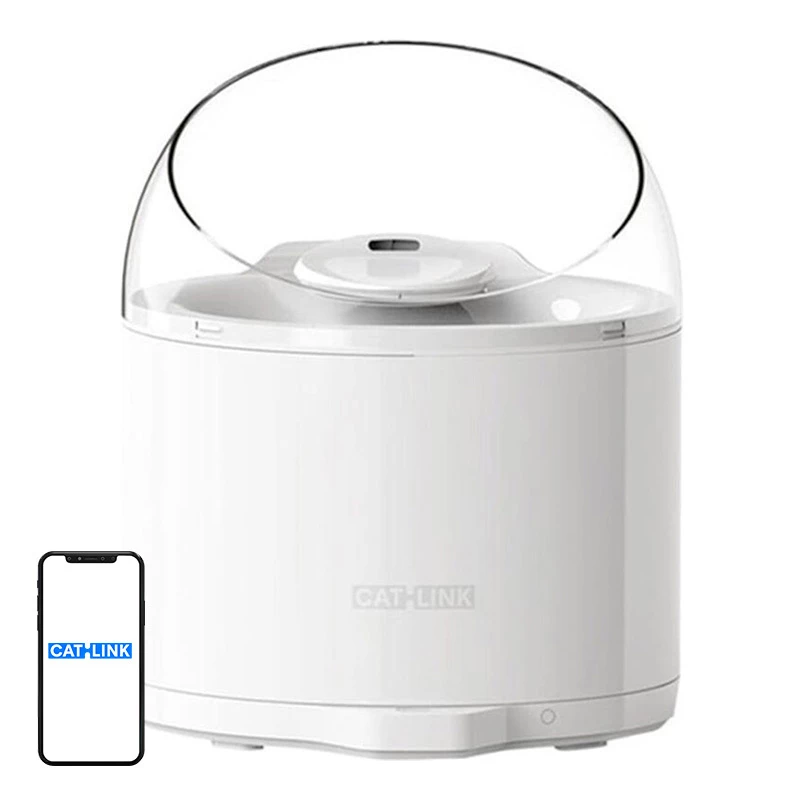 Automatinis gyvūnų girdytuvas Catlink PURE 2 — 2,6 l ABS baltas, maitinamas iš tinklo, universalus katėms ir šunims