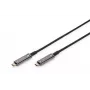 DIGITUS USB-C AOC AV jungiamasis laidas 10 m 4K