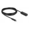USB laidas DeLOCK 80028 5m USB-C juodas