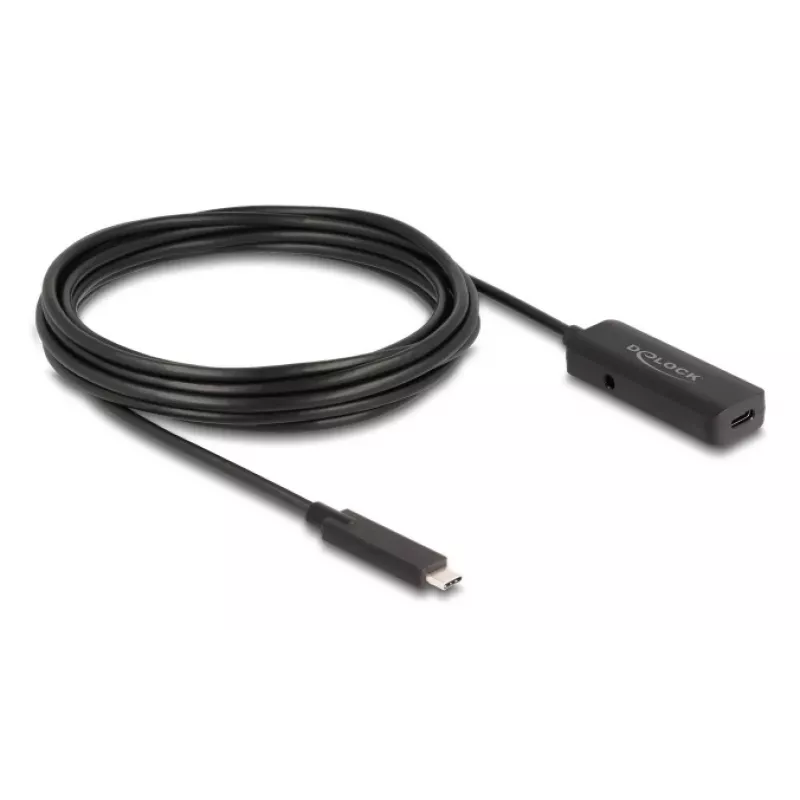 USB laidas DeLOCK 80028 5m USB-C juodas