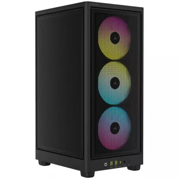 Corsair 2000D RGB AIRFLOW Mini-ITX korpusas juodas