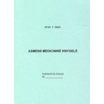 Asmens sveikatos kortelė, A6