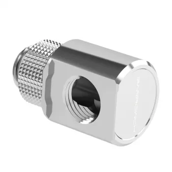 Barrow FBWT90-MR s 90° sukamasis adapteris G1/4 AG į G1/4 IG, sidabrinis
