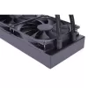 Alphacool T38 procesoriaus skysčio aušinimo komplektas 12 cm juodas